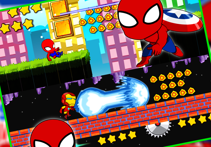 Spider Hero Avenger - عکس بازی موبایلی اندروید