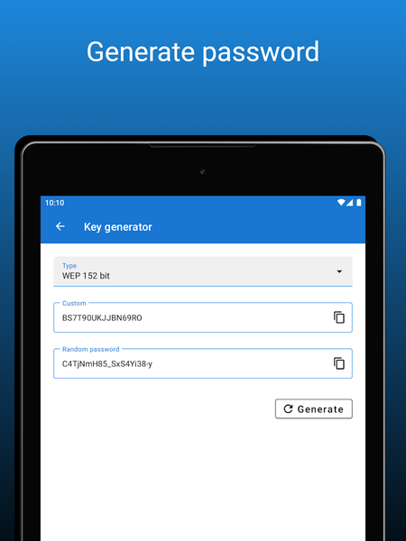 Wifi password master - Image screenshot of android app