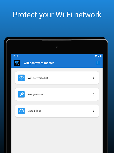 Wifi password master - Image screenshot of android app