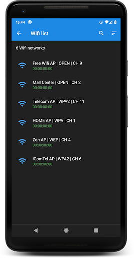 Wifi password pro - Image screenshot of android app