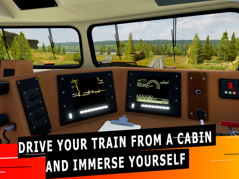 Train Simulator PRO USA - عکس بازی موبایلی اندروید