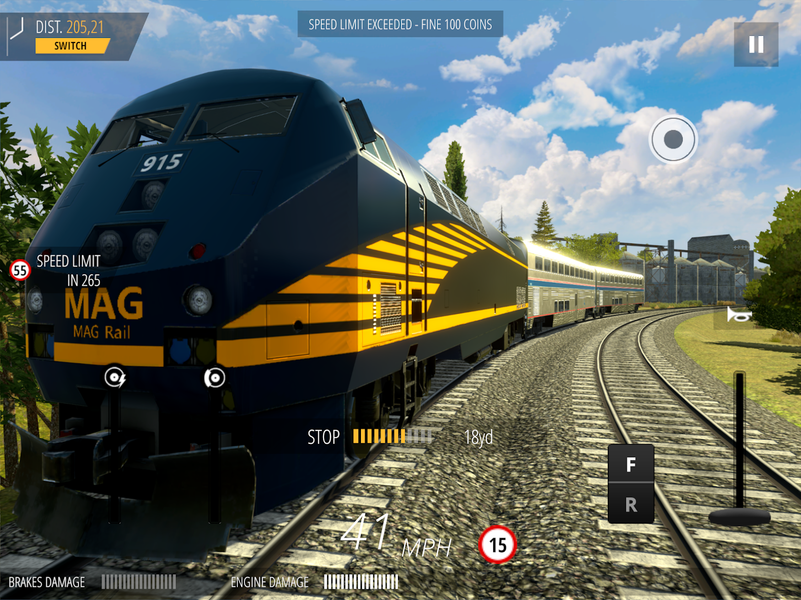 Train Simulator PRO USA - عکس بازی موبایلی اندروید