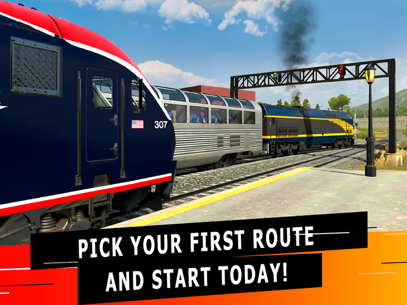 Train Simulator PRO USA - عکس بازی موبایلی اندروید