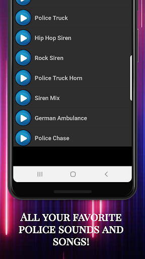 Police Ringtones - عکس برنامه موبایلی اندروید