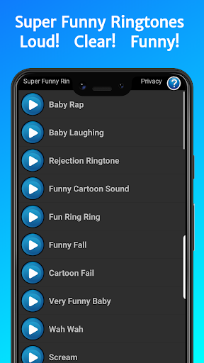 Super Funny Ringtones - عکس برنامه موبایلی اندروید