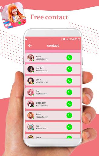 lisa Fake call - blackPink live video - عکس برنامه موبایلی اندروید