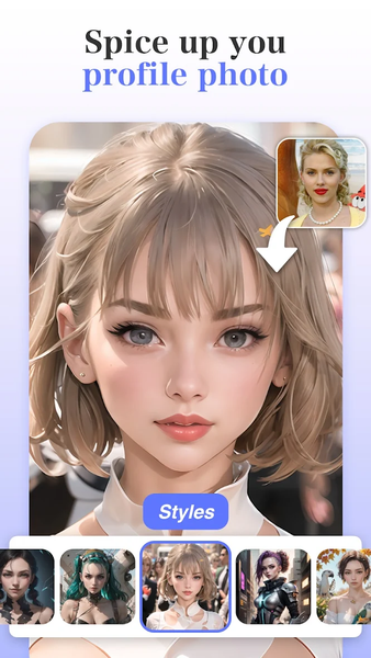 Magic Avatar - AI Anime Create - Image screenshot of android app