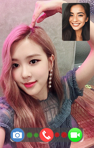 Blackpink Call Me - Call With Blackpink Idol Prank - عکس برنامه موبایلی اندروید