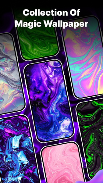 Fluid Wallpaper - Relax Slime - Image screenshot of android app