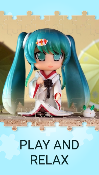 Japanese Anime Jigsaw Puzzles - Image screenshot of android app