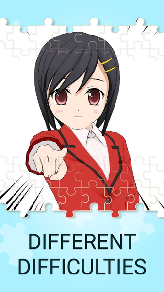 Japanese Anime Jigsaw Puzzles - Image screenshot of android app