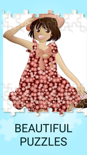 Japanese Anime Jigsaw Puzzles - Image screenshot of android app