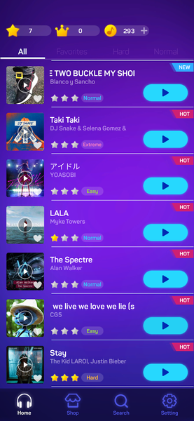 Rainbow Piano: EDM Music Game - عکس بازی موبایلی اندروید