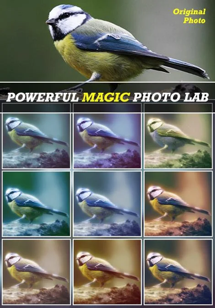 Magic Photo Lab Effect - عکس برنامه موبایلی اندروید