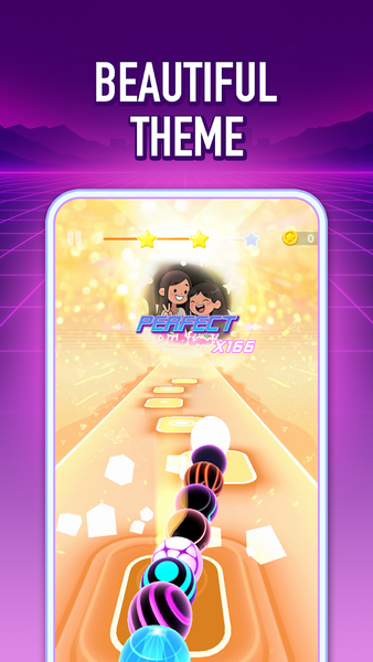 Piano Ballz Beat: Music Games - عکس بازی موبایلی اندروید