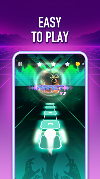 Piano Ballz Beat: Music Games - عکس بازی موبایلی اندروید