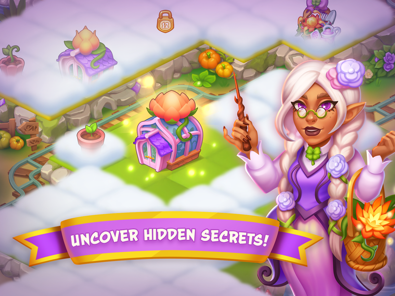 Magic School - Wizard Merge - عکس برنامه موبایلی اندروید