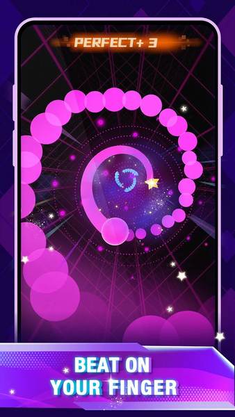 Dream Circles Dash - Gameplay image of android game