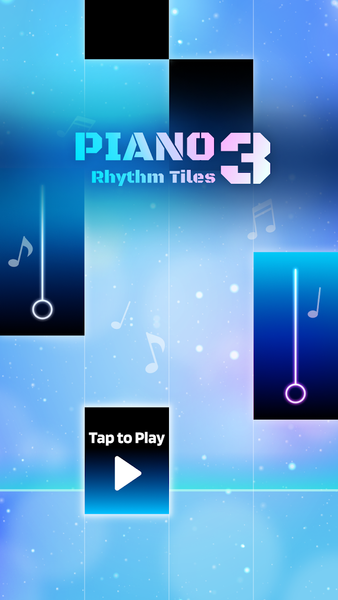 Piano Rhythm Tiles 3 - Gameplay image of android game