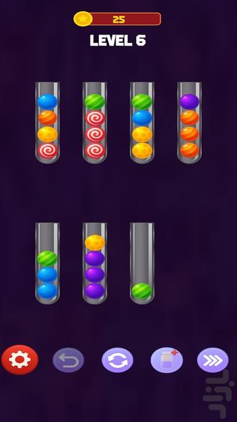 Magic Ball Sort - Gameplay image of android game