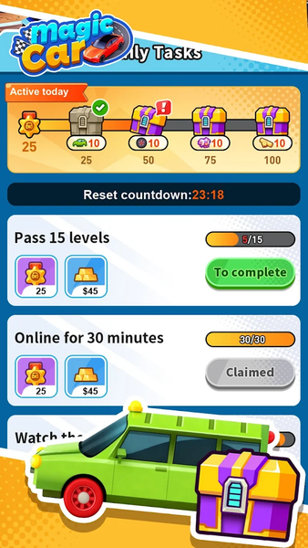 Magic Car - عکس بازی موبایلی اندروید