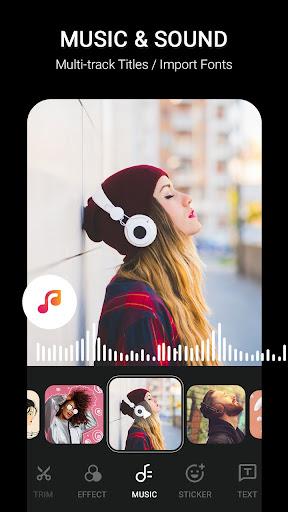 Vinkle Music Video Maker - Image screenshot of android app