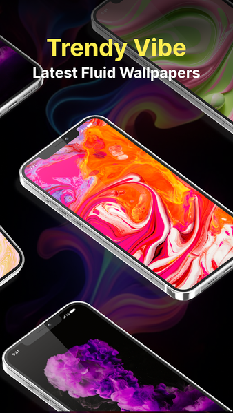 Magic Fluid Live Wallpaper - Image screenshot of android app