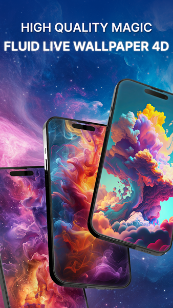 Magic Fluid: Live ۴D wallpaper - عکس برنامه موبایلی اندروید