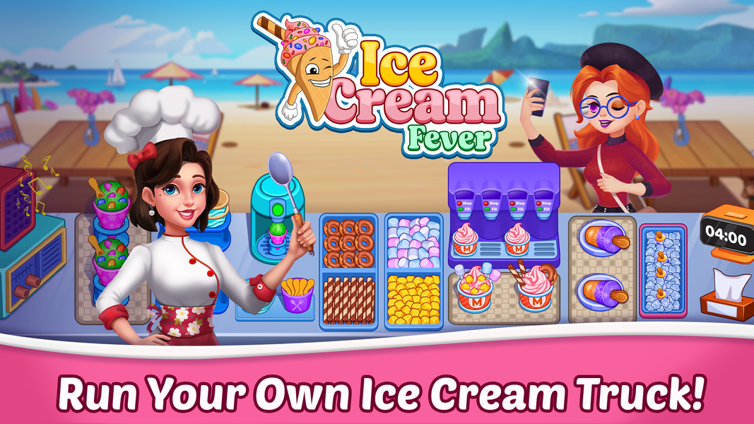 Ice Cream Fever : Cooking Game - عکس بازی موبایلی اندروید