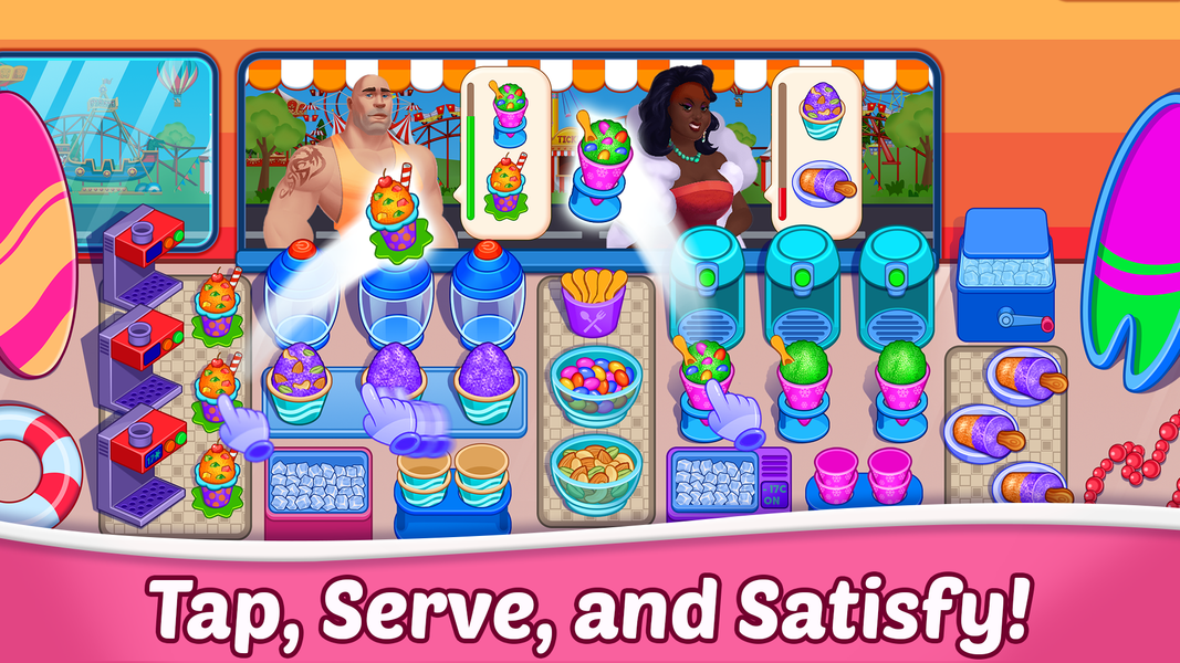 Ice Cream Fever: Cooking Games - Gameplay image of android game