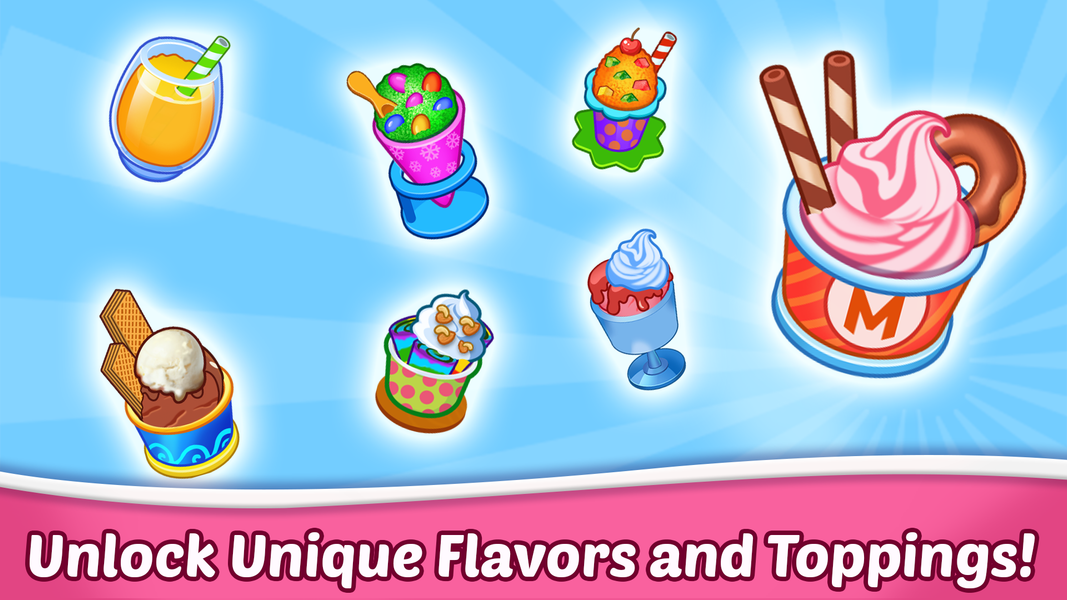Ice Cream Fever: Cooking Games - Gameplay image of android game
