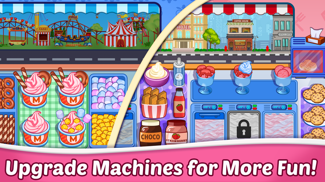 Ice Cream Fever: Cooking Games - Gameplay image of android game