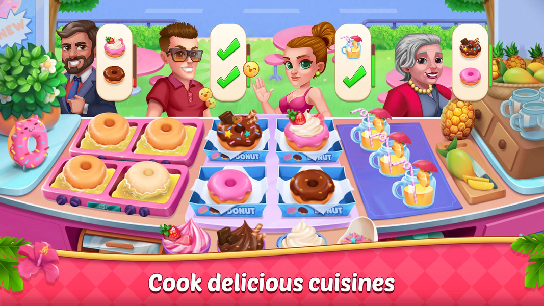 Kitchen Crush : Cooking Games - Gameplay image of android game