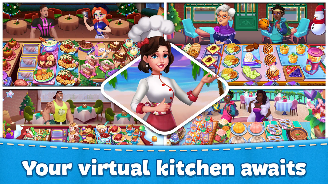 Mom's Kitchen: Cooking Games - Gameplay image of android game