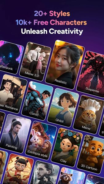 MagicLight:AI Long Video Maker - عکس برنامه موبایلی اندروید