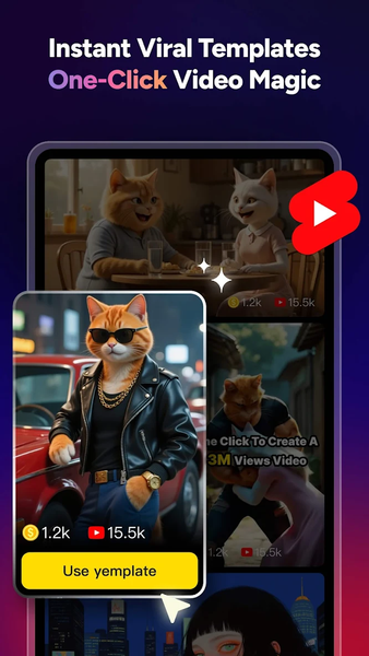 MagicLight:AI Long Video Maker - عکس برنامه موبایلی اندروید