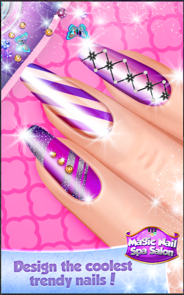 Magic Nail Spa Salon - Gameplay image of android game