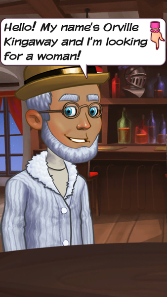 Kitty Powers' Speed Date - Gameplay image of android game