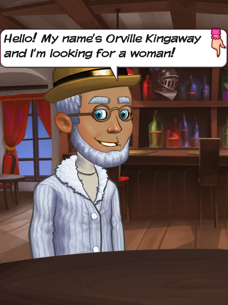 Kitty Powers' Speed Date - Gameplay image of android game