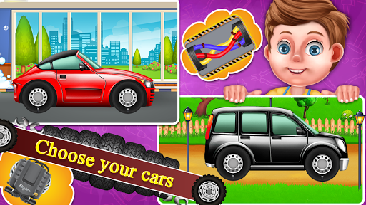 Kids Car Garage - Image screenshot of android app