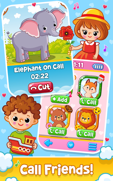 Baby Phone Kids Games - Gameplay image of android game