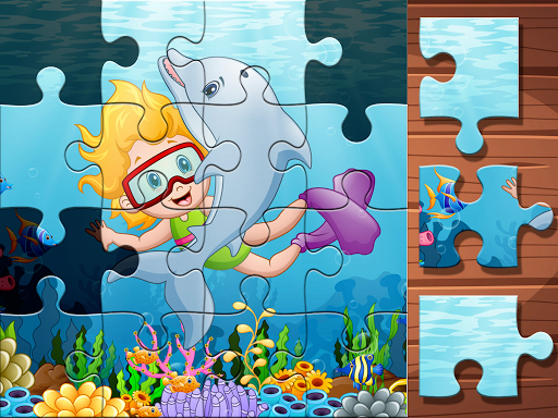 Princess Jigsaw Puzzles Kids - Gameplay image of android game