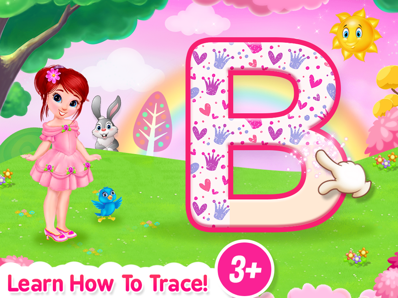 Princess Tracing For Kids - Gameplay image of android game