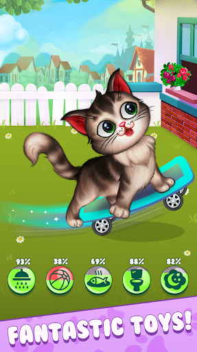 Baby Cat DayCare: Kitty Game - عکس بازی موبایلی اندروید