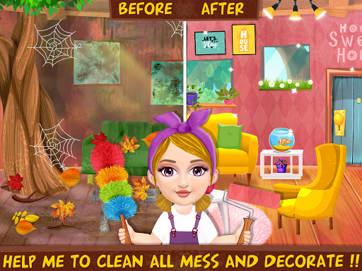 House Cleanup For Girls - Gameplay image of android game