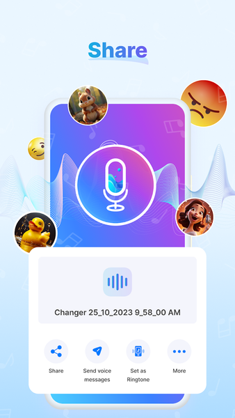 Magic Voice: AI Audio Change - Image screenshot of android app