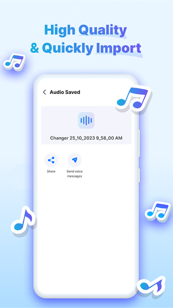 Magic Voice: AI Audio Change - Image screenshot of android app