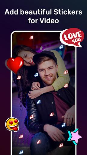 mAst music video maker with Lyrics Song - Magic - Image screenshot of android app