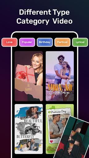 mAst music video maker with Lyrics Song - Magic - Image screenshot of android app