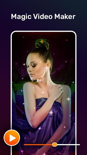 mAst music video maker with Lyrics Song - Magic - Image screenshot of android app